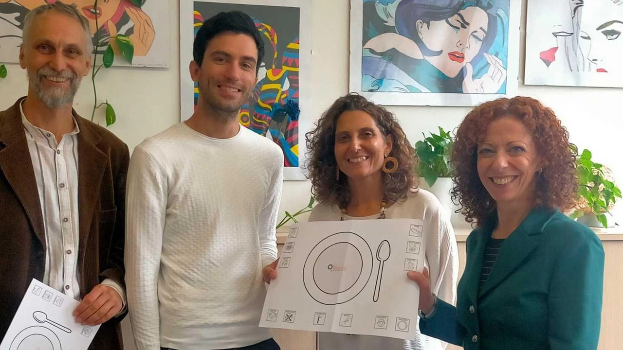 Il Centro diurno “Il Fiore“ e il Comune consegnano le tovagliette parlanti alle scuole Il Centro diurno “Il Fiore“ e il Comune consegnano le tovagliette parlanti alle scuole