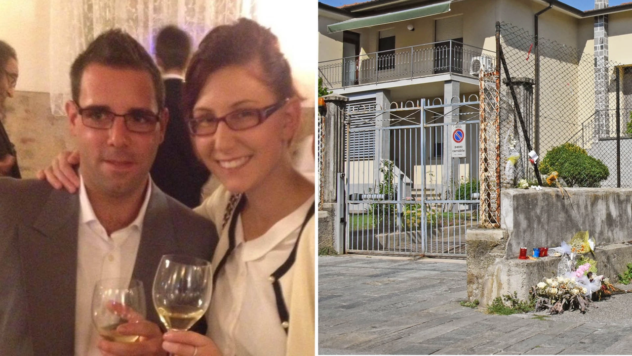 Una foto di Sergio Ruocco e Sharon Verzeni e il punto in cui la 33enne di Bottanuco è stata accoltellata la notte del 29 luglio Una foto di Sergio Ruocco e Sharon Verzeni e il punto in cui la 33enne di Bottanuco è stata accoltellata la notte del 29 luglio