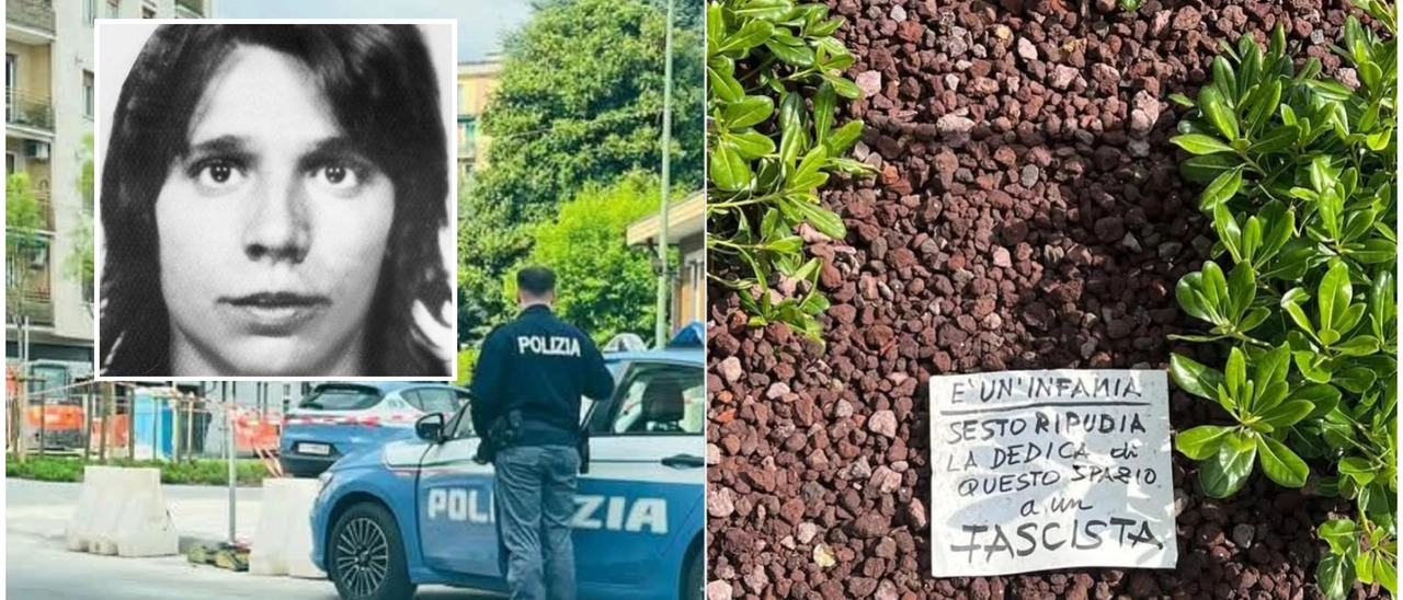 Lo slargo intitolato a Sergio Ramelli “è un’infamia”: a Sesto sale la tensione. La polizia presidia la piazzetta