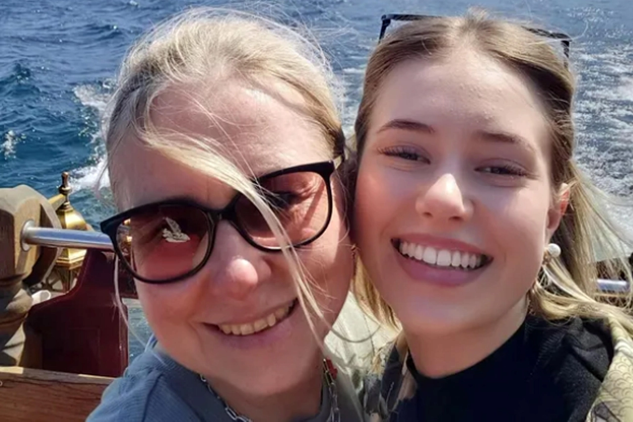 Chiara Lindl insieme a sua mamma