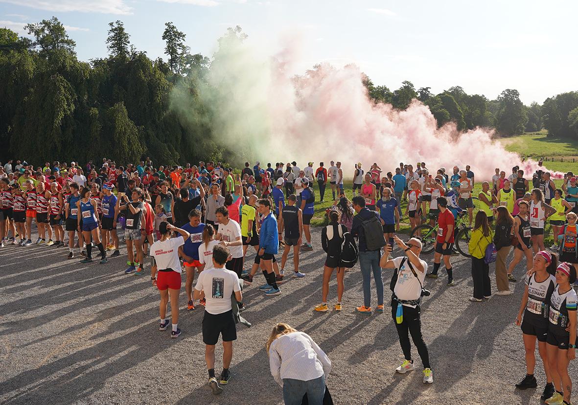 in 500 di corsa da monza a montevecchia con al primo posto la beneficenza è la mitica eco trail
