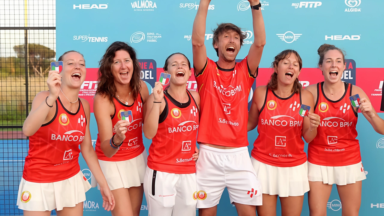 Il Milano Padel Asd femminile trionfa nella Serie A di padel, battendo Maluva Firenze e Happy Village Terni. Il Milano Padel Asd femminile trionfa nella Serie A di padel, battendo Maluva Firenze e Happy Village Terni.