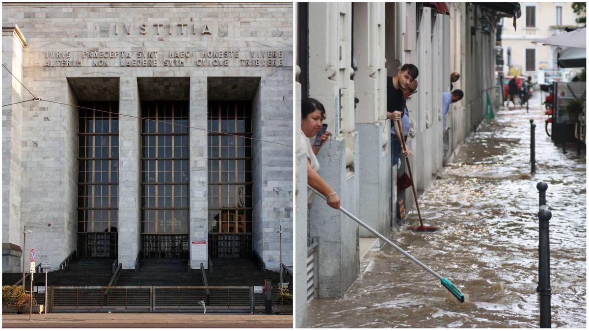 Allagato il Tribunale di Milano: impossibili le notifiche dell’inchiesta sull’urbanistica Allagato il Tribunale di Milano: impossibili le notifiche dell’inchiesta sull’urbanistica