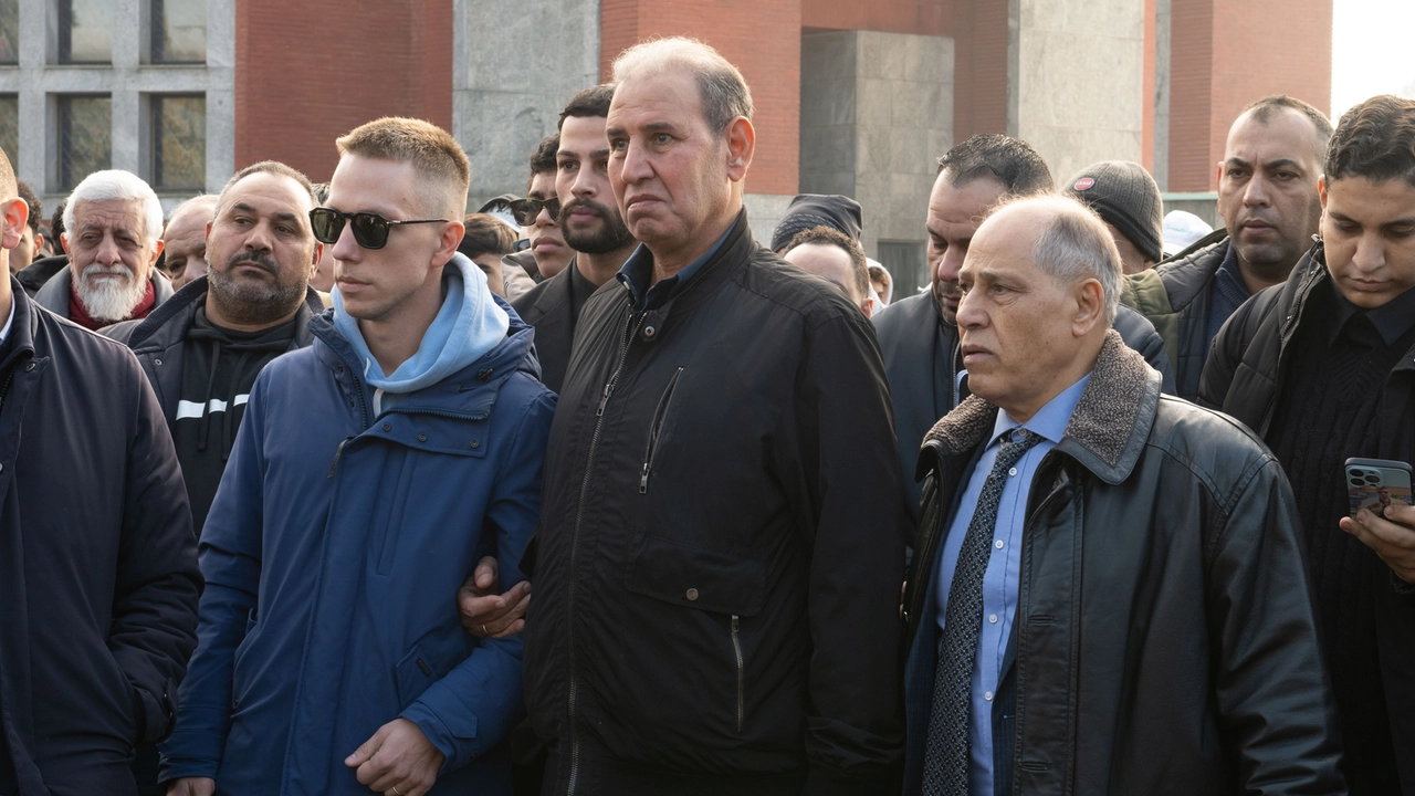 I familiari di Ramy Elgaml al funerale I familiari di Ramy Elgaml al funerale