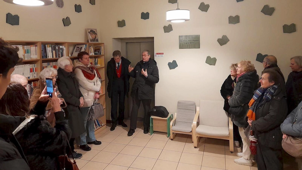 L’inaugurazione della biblioteca intitolata alla volontaria scomparsa prematuramente il 27 gennaio dello scorso anno L’inaugurazione della biblioteca intitolata alla volontaria scomparsa prematuramente il 27 gennaio dello scorso anno
