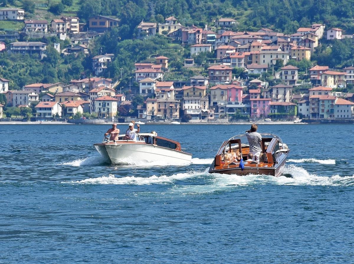 taxi boat ancora nel mirino a como multati altri cinque buttadentro abusivi