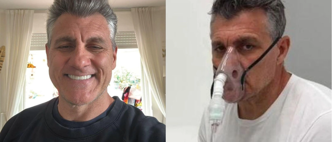 Bobo Vieri ricoverato alle Maldive, il sorriso (e il ciuffo) dopo lo spavento per il polmone che ‘fischia’: “È arrivato Elvis!”