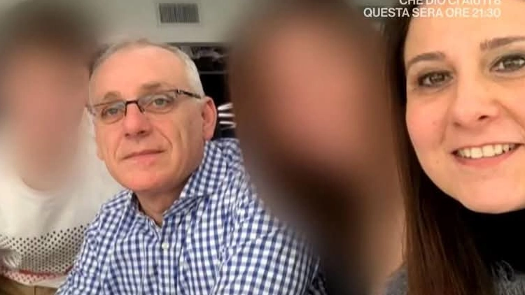 Vincenzo Gerardi e Teresa Stabile da un video trasmesso da La Vita in Diretta