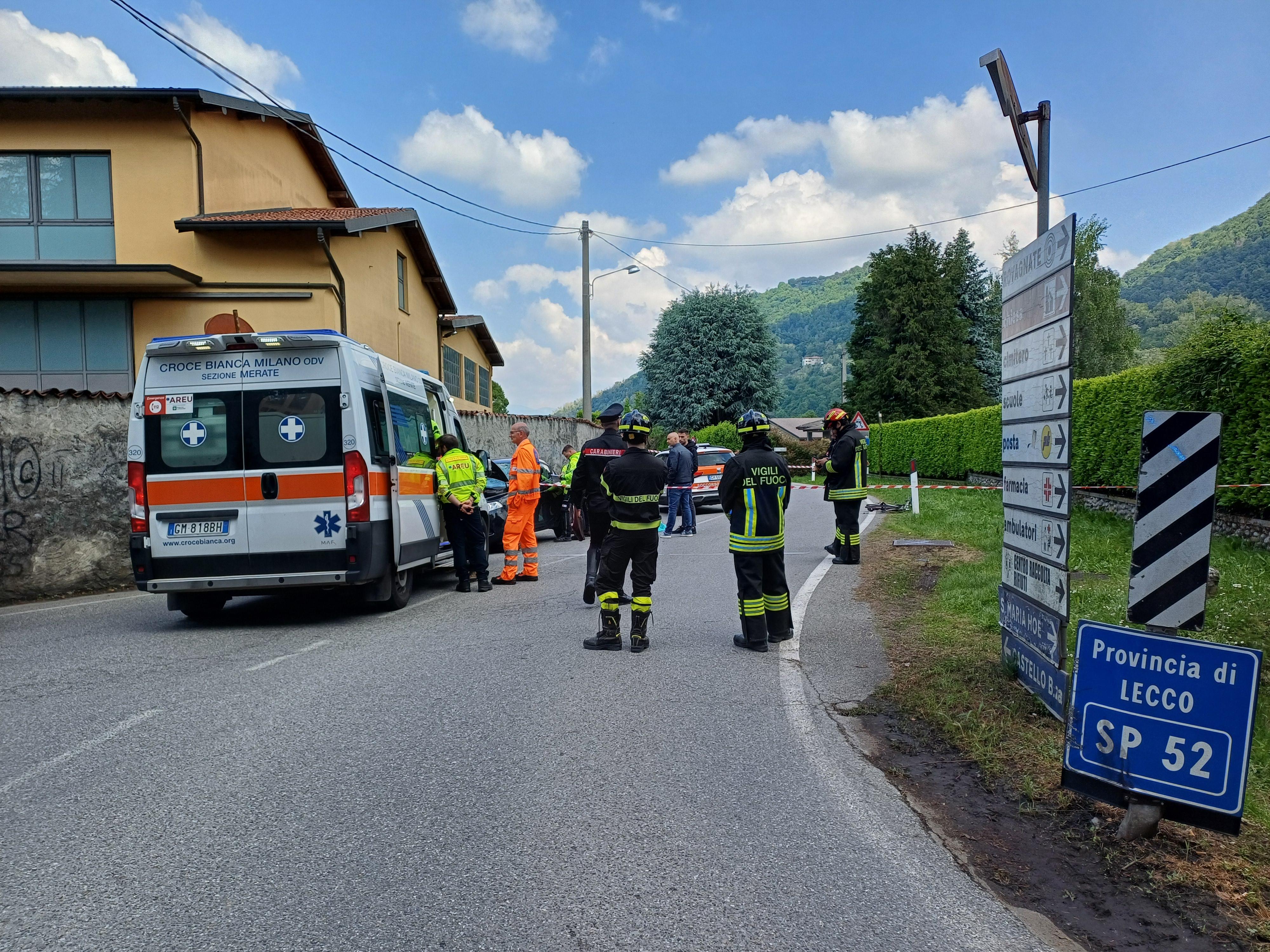 Incidente a La Valletta Brianza, investito da auto sulla Sp 52: morto ciclista brianzolo Incidente a La Valletta Brianza, investito da auto sulla Sp 52: morto ciclista brianzolo