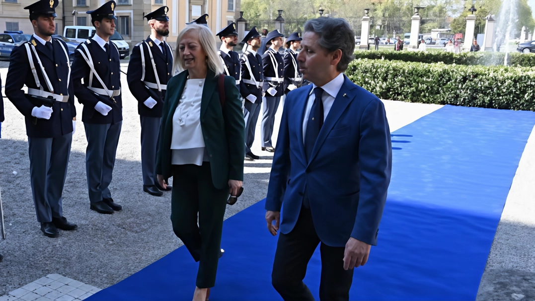 La prefetta Patrizia Palmisani e il questore Salvatore Barilaro a Monza per la festa in occasione del 173esimo di Fondazione della polizia di Stato