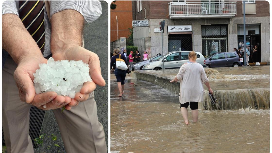 temporali grandine e rischio nubifragi a milano e in lombardia prosegue l8217allerta gialla e la prossima settimana