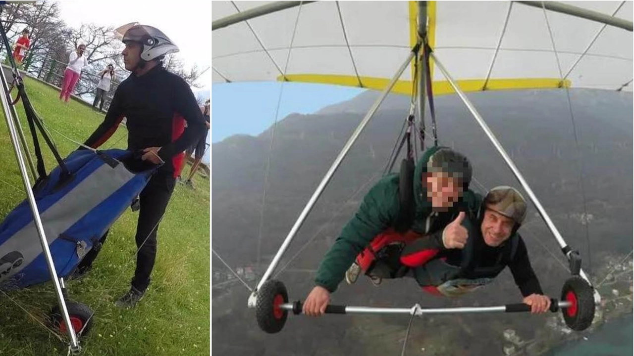 Matteo Lisignoli, 60enne della Valchiavenna, era uno sportivo esperto. Era solito portare turisti in tandem sul suo deltaplano Matteo Lisignoli, 60enne della Valchiavenna, era uno sportivo esperto. Era solito portare turisti in tandem sul suo deltaplano