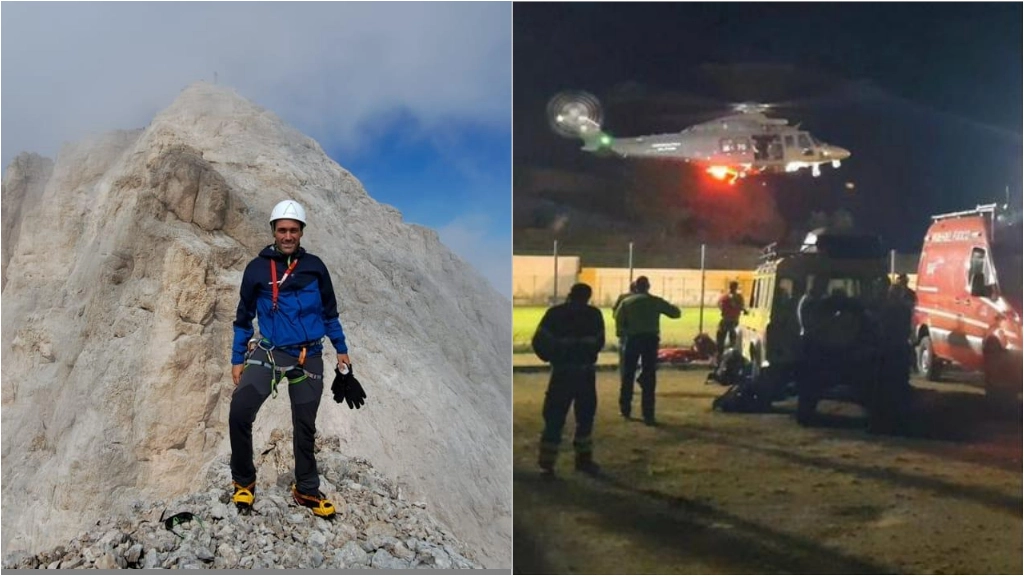 Lucio Montanarini, 33enne mantovano (foto profilo facebook) morto durante un'escursione in montagna e i soccorsi Lucio Montanarini, 33enne mantovano (foto profilo facebook) morto durante un'escursione in montagna e i soccorsi