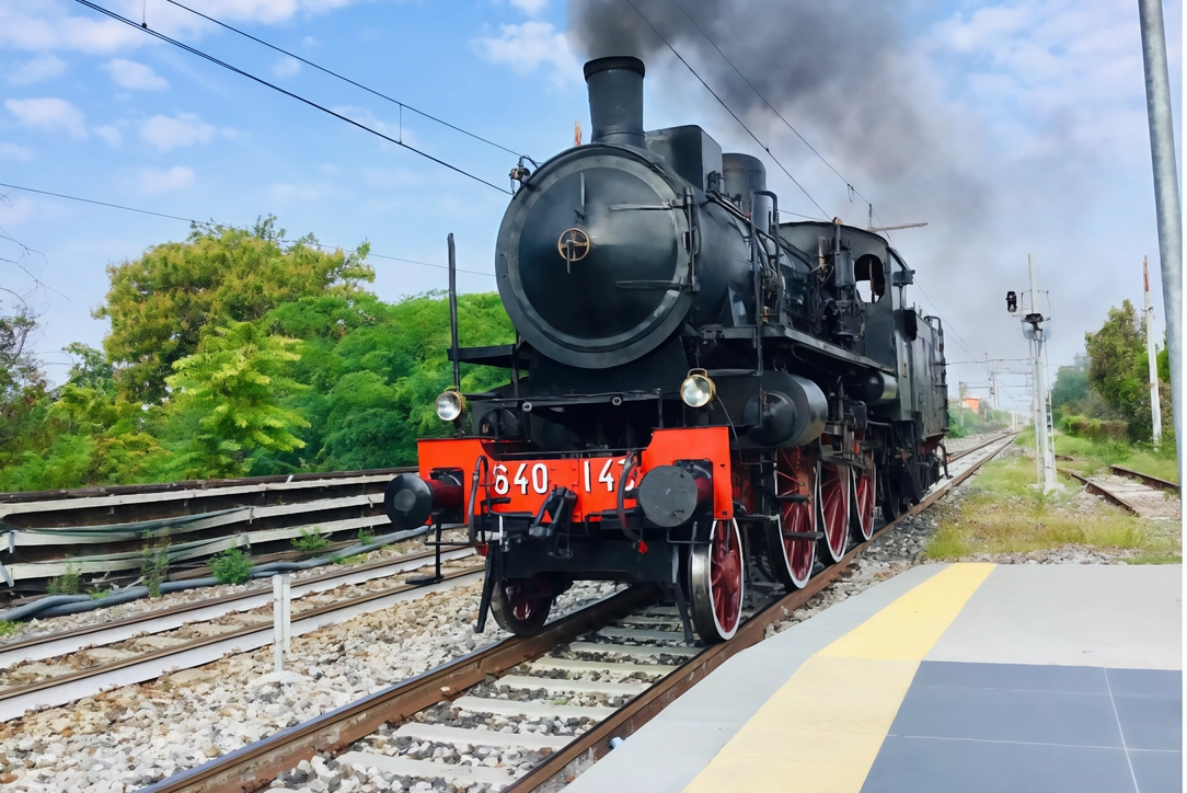 Un treno storico (Archivio)