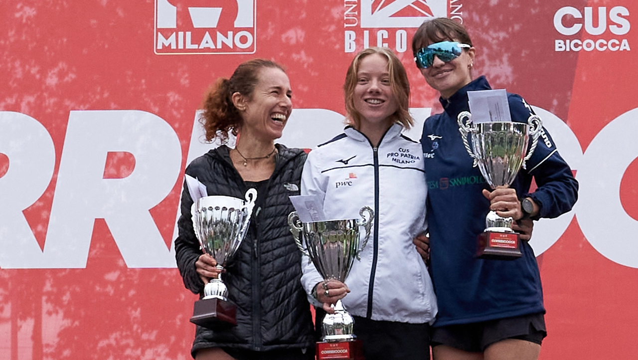 CorriBicocca, il podio femminile