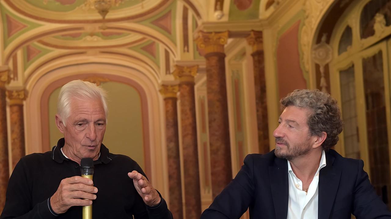 Francesco Moser è stato l’ospite d’onore del Race Village allestito ai Giardini Francesco Moser è stato l’ospite d’onore del Race Village allestito ai Giardini