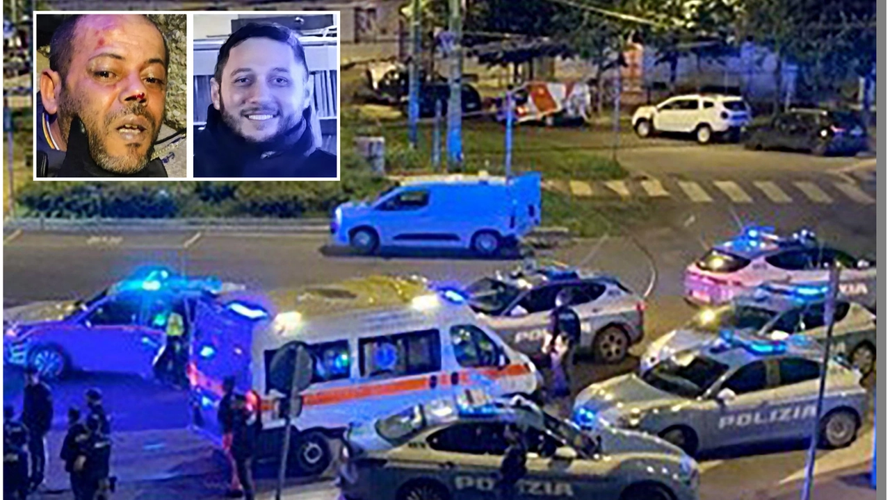 Milano, Christian Di Martino (nel riquadro a destra), chiesti 13 anni e 4 mesi per Hassine Hamis (nel riquadro a sinistra), il 37enne che accoltellò il poliziotto a Lambrate Milano, Christian Di Martino (nel riquadro a destra), chiesti 13 anni e 4 mesi per Hassine Hamis (nel riquadro a sinistra), il 37enne che accoltellò il poliziotto a Lambrate