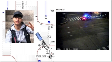 Caso Ramy Elgaml, la controperizia della difesa: “L’urto con l’auto dei carabinieri c’è stato e ha fatto cadere lo scooter”
