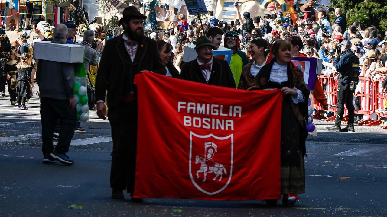 Il Carnevale Bosino ha richiamato una grande folla per le vie della città complice la bella giornata Il Carnevale Bosino ha richiamato una grande folla per le vie della città complice la bella giornata