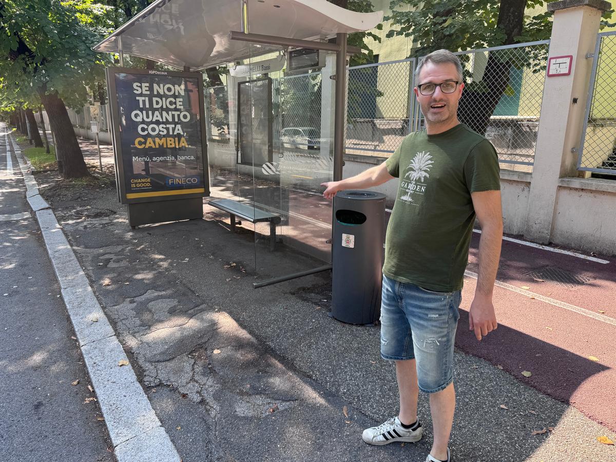 Pavia, viale Taramelli ostaggio di degrado e sporcizia: “Puliamo ogni mattina, ma servono più controlli”