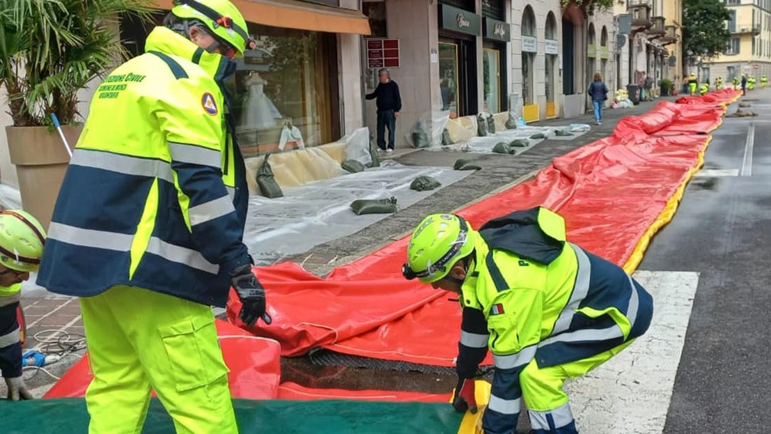 La battaglia con il Tarò a Meda dopo il maltempo