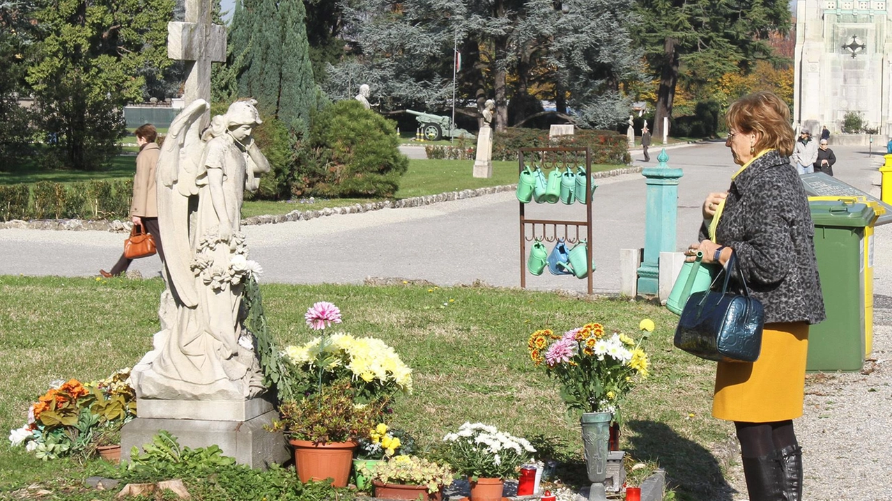 Sulla piccola tomba di Genoveffa non mancano mai un pupazzetto, una bambolina E fiori sempre freschi Sulla piccola tomba di Genoveffa non mancano mai un pupazzetto, una bambolina E fiori sempre freschi