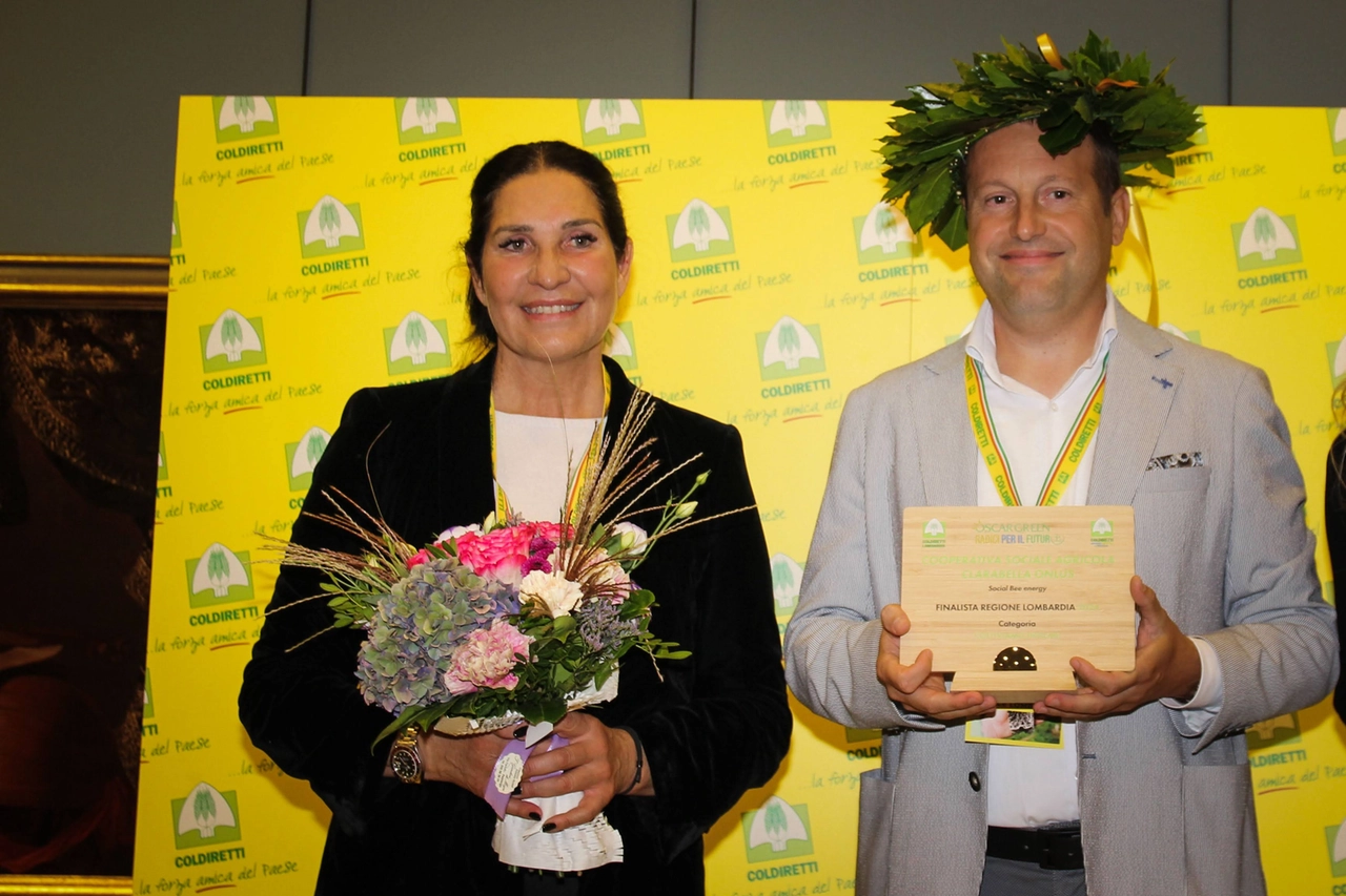 Oscar green 2024 di Coldiretti, Premiazione coop Clarabella con Lara Magoni