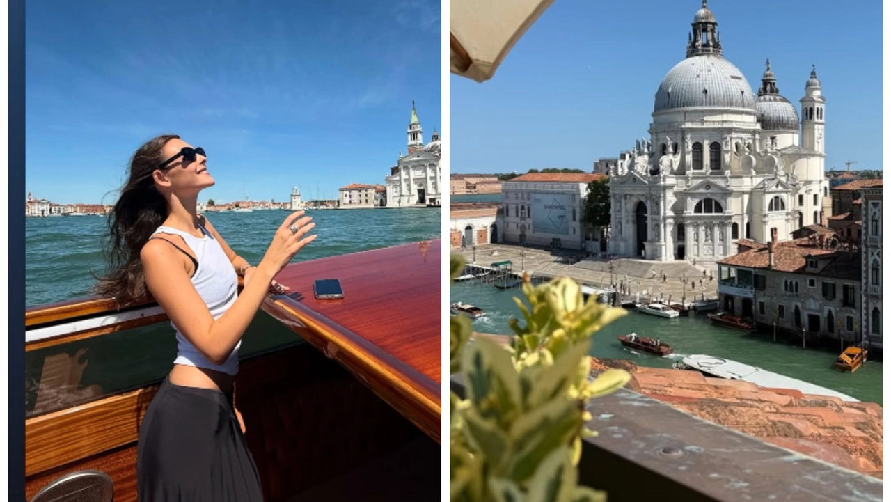 Vittoria Ceretti a Venezia (Foto profilo Instagram)