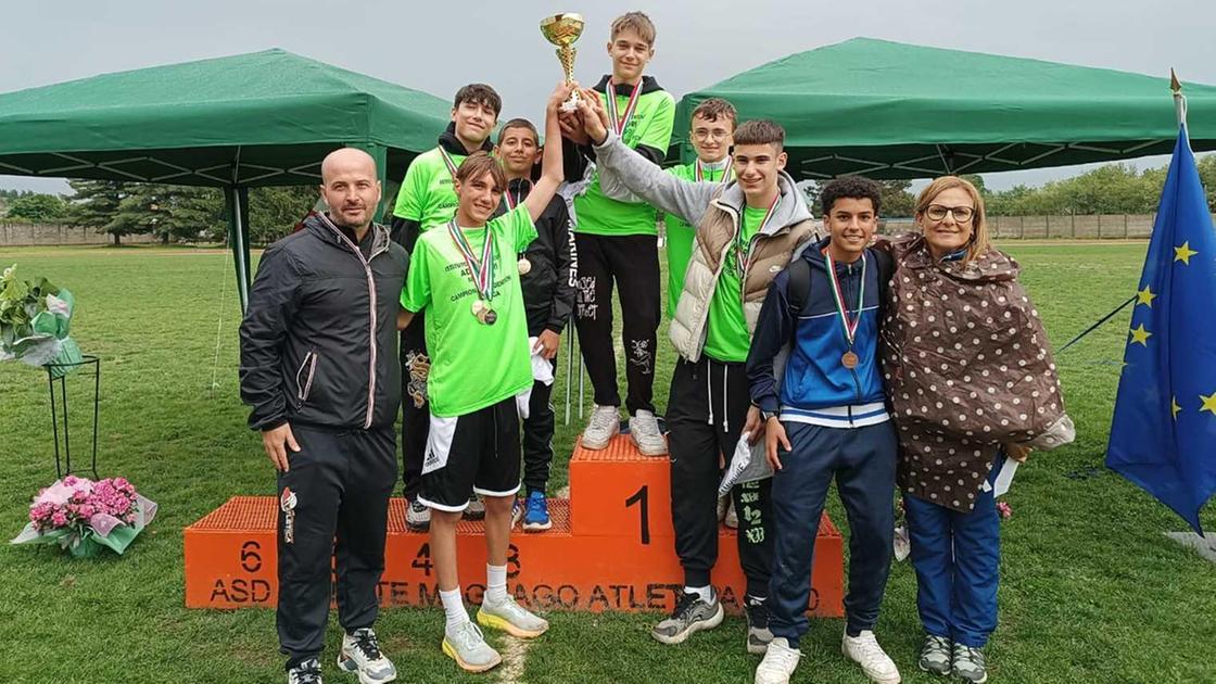 Campionati studenteschi. Pioggia di medaglie per gli atleti delle medie