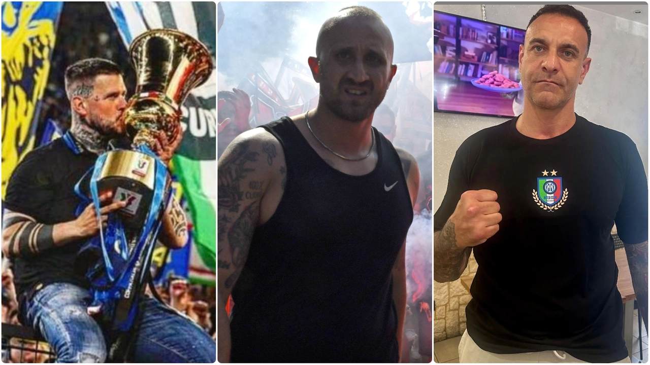 Marco Ferdico, Luca Lucci e Andrea Beretta: tre dei 16 imputati nel processo agli ultrà di Inter e Milan cominciato il 4 marzo Marco Ferdico, Luca Lucci e Andrea Beretta: tre dei 16 imputati nel processo agli ultrà di Inter e Milan cominciato il 4 marzo