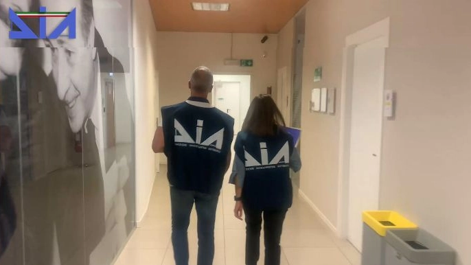 Operazione della Dia, due imprenditori arrestati a Milano (Frame video DIA)