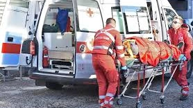 Sul posto il 118