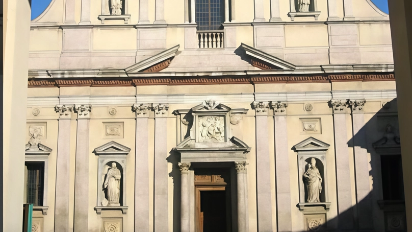 Uno scorcio della Certosa di Garegnano fondata nel XIV secolo, che custodisce affreschi preziosi Uno scorcio della Certosa di Garegnano fondata nel XIV secolo, che custodisce affreschi preziosi