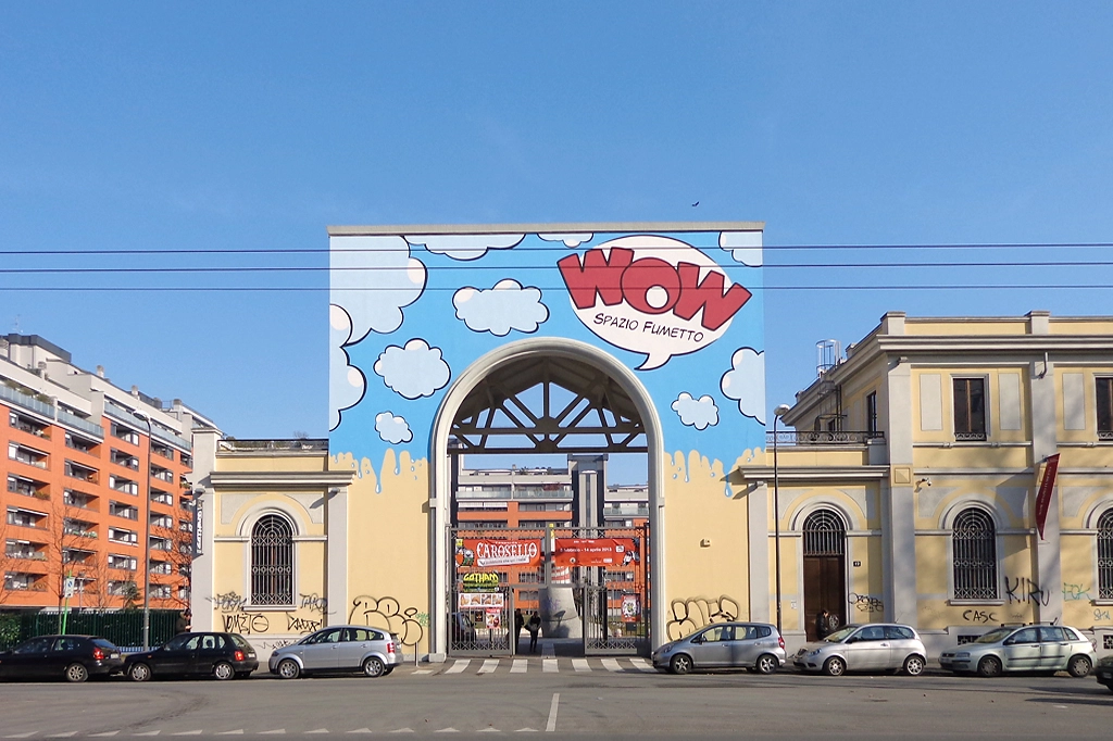 Il Museo del Fumetto di viale Campania