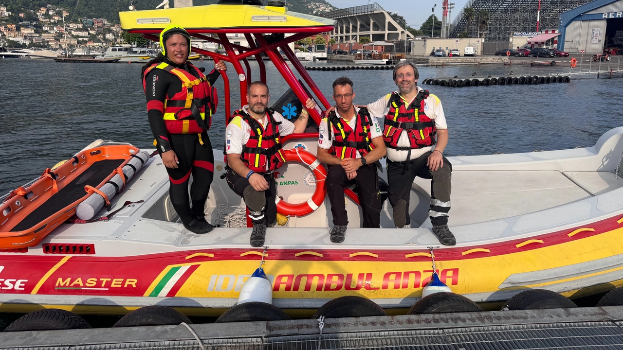 Gli uomini del Soccorso bellanese Gli uomini del Soccorso bellanese