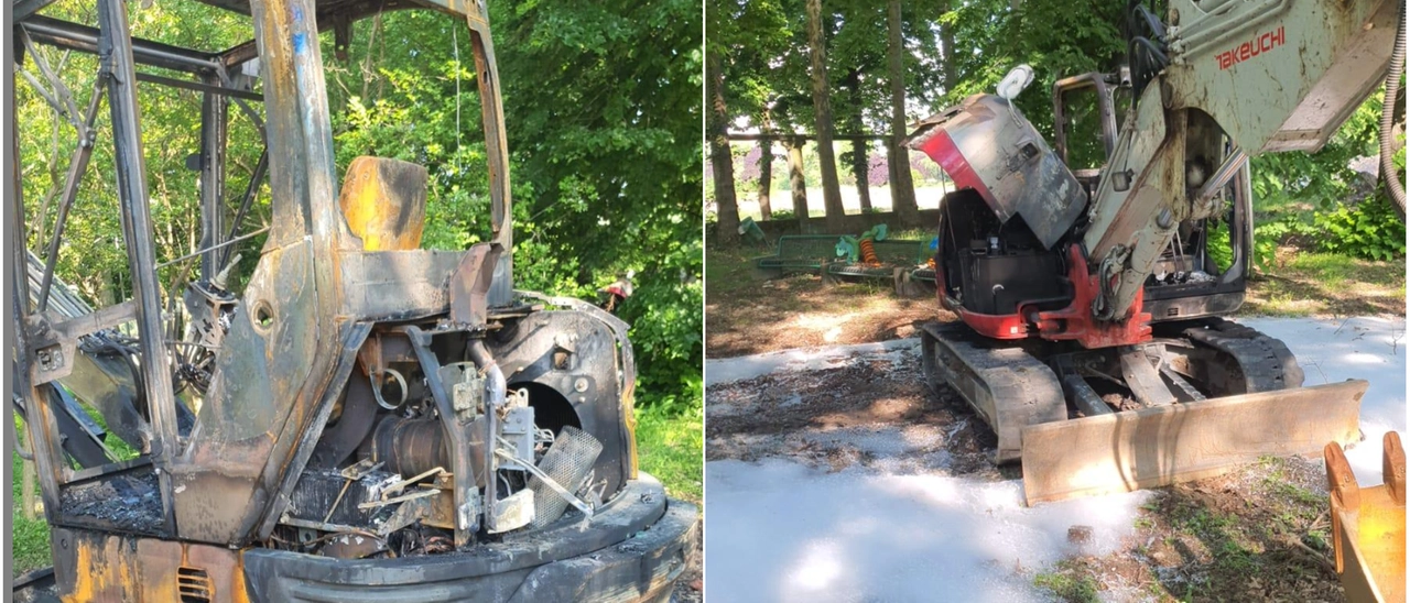 Incendio doloso al cantiere del parco Cabassina a Corsico. Il sindaco: “Non ci facciamo intimidire”
