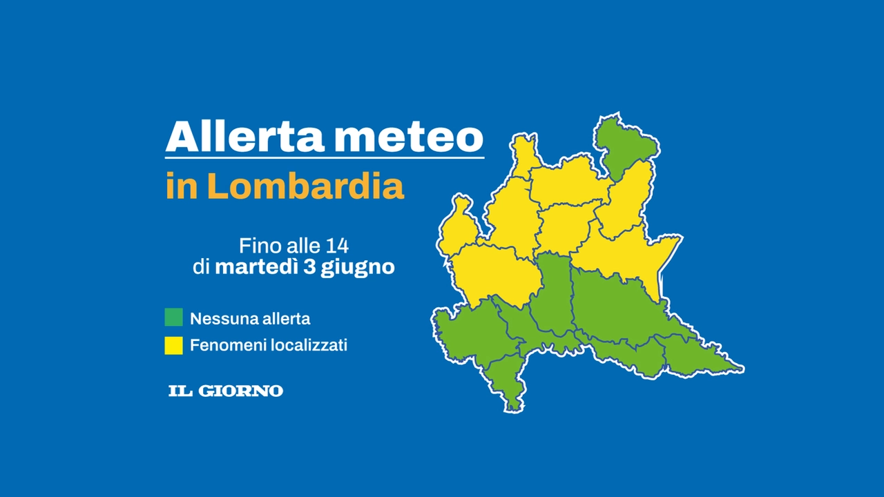 Peggiorano le condizioni meteo in Lombardia: diramato avviso per allerta gialla Peggiorano le condizioni meteo in Lombardia: diramato avviso per allerta gialla