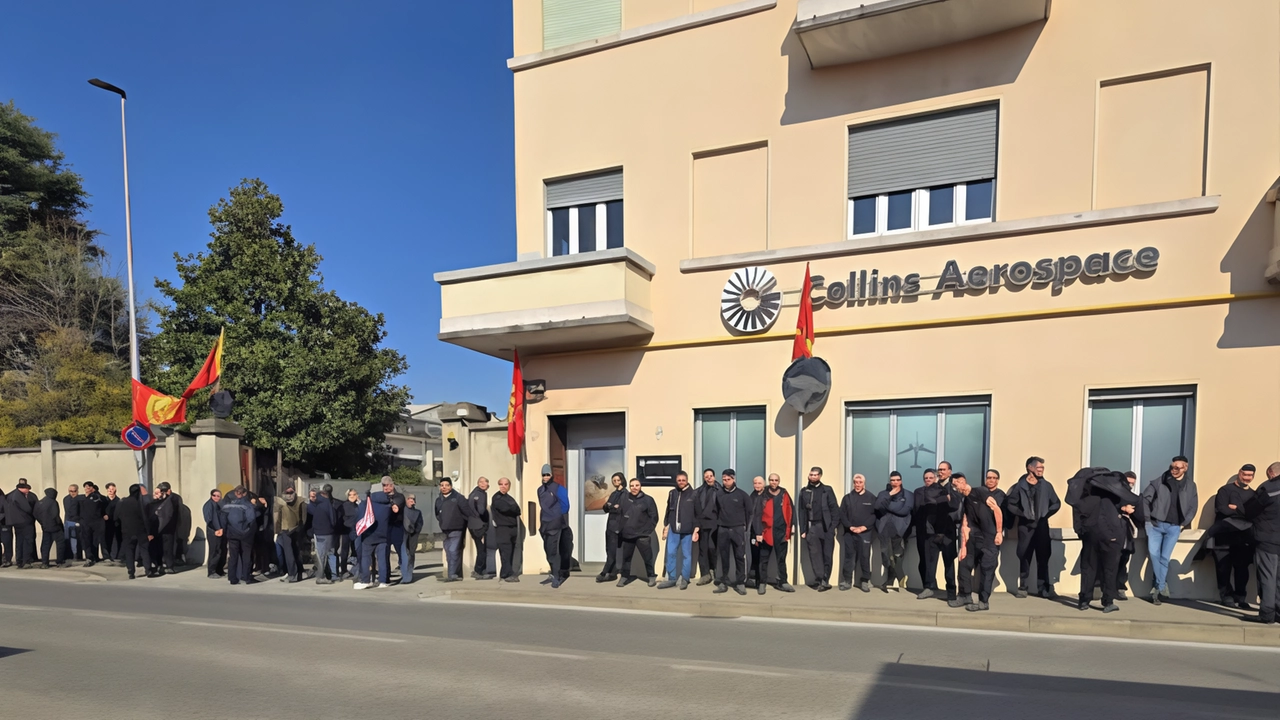 Nell’azienda di Brugherio si producono servocomandi per l’aeronautica, componenti per il controllo di volo dei caccia militari, e il lavoro non manca