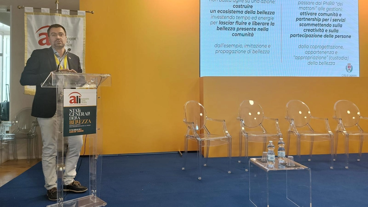 L’intervento del sindaco Lorenzo Radice agli Stati generali della Bellezza organizzati da Autonomie locali italiane L’intervento del sindaco Lorenzo Radice agli Stati generali della Bellezza organizzati da Autonomie locali italiane
