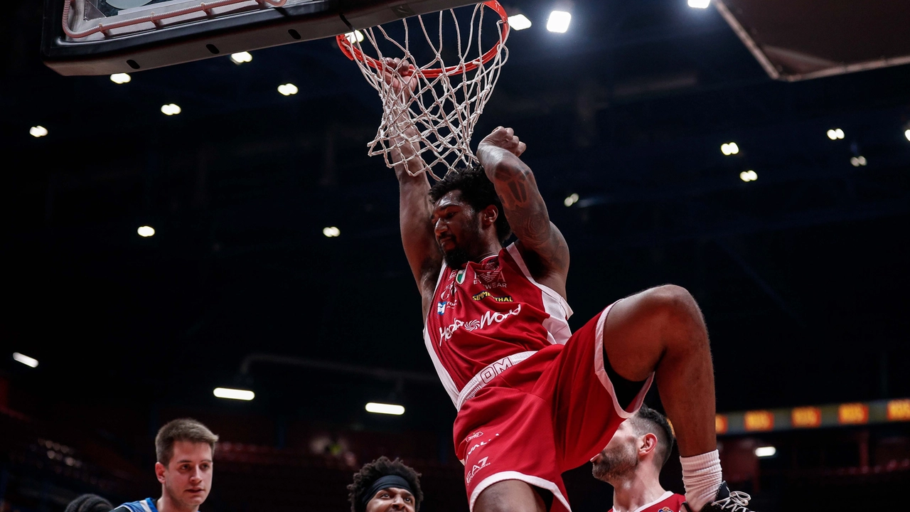 Armoni Brooks (EA7 Emporio Armani Olimpia Milano - Nutribullet Treviso Basket) (Foto AlessiaDoniselli / Ciamillo-Castoria) Armoni Brooks (EA7 Emporio Armani Olimpia Milano - Nutribullet Treviso Basket) (Foto AlessiaDoniselli / Ciamillo-Castoria)