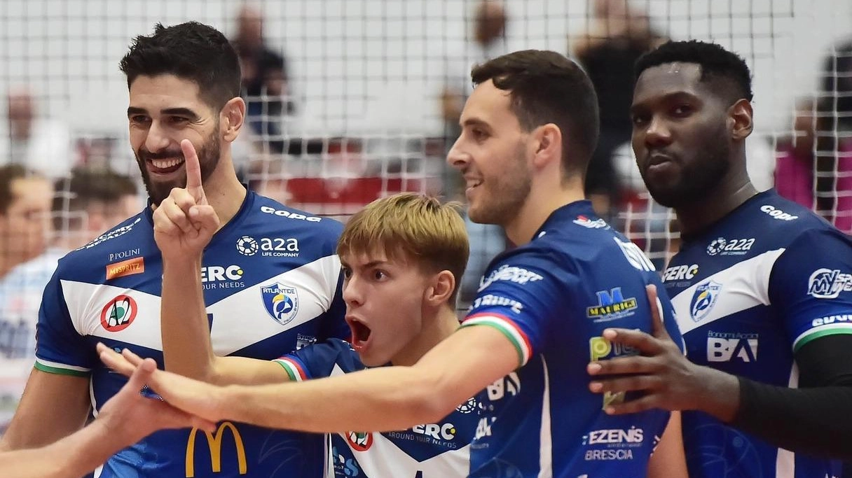 L’Atlantide nel match contro Cuneo