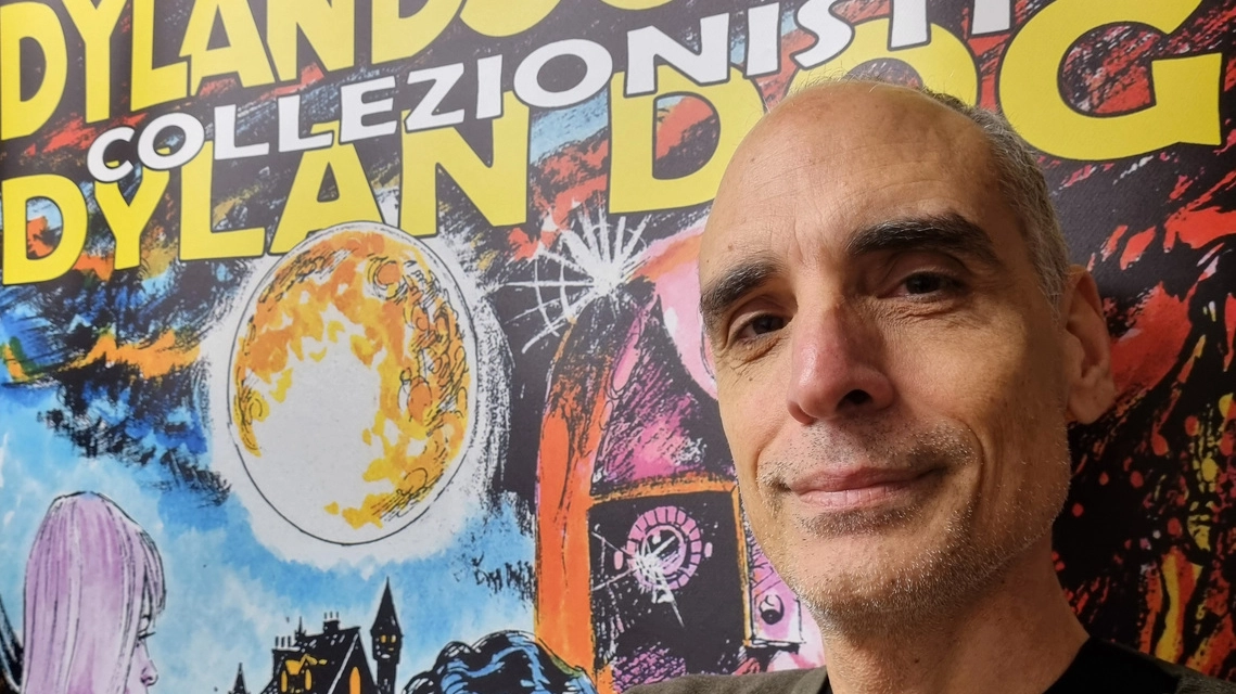 Cristian Fasano, 49 anni, informatico, possiede tutti i fumetti originali di Dylan Dog