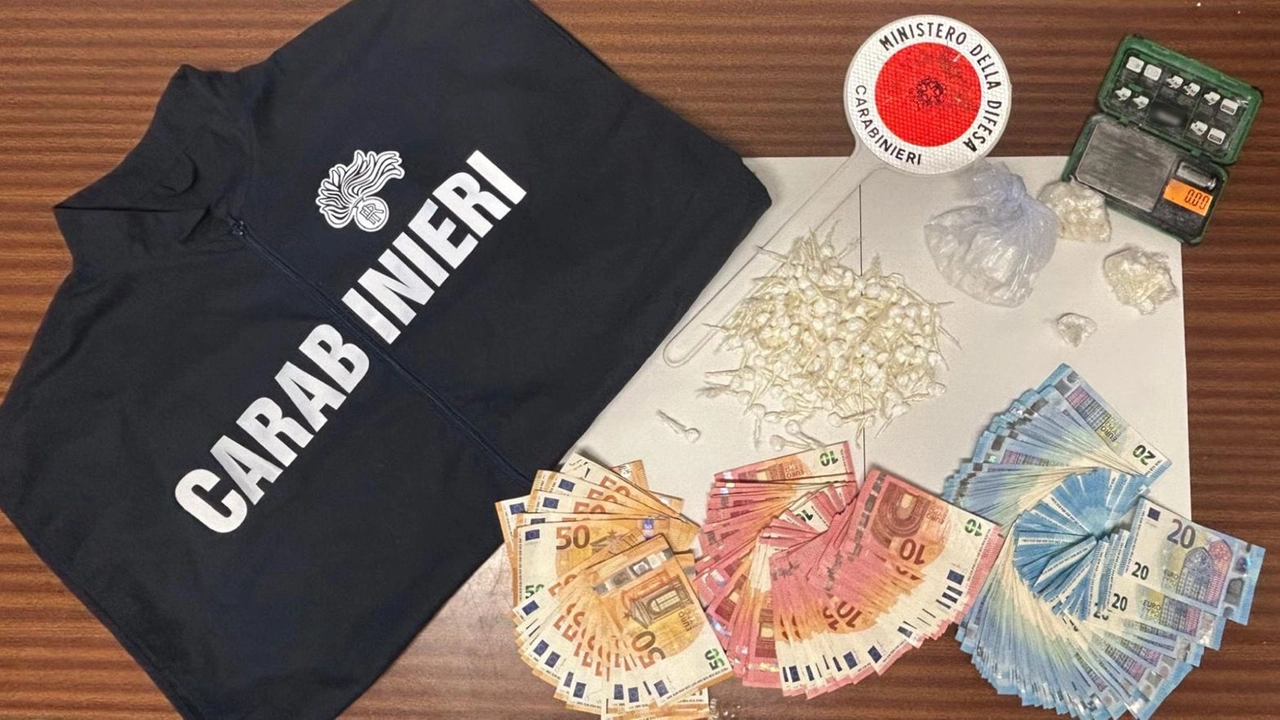 Soldi e stupefacente sequestrato dai carabinieri