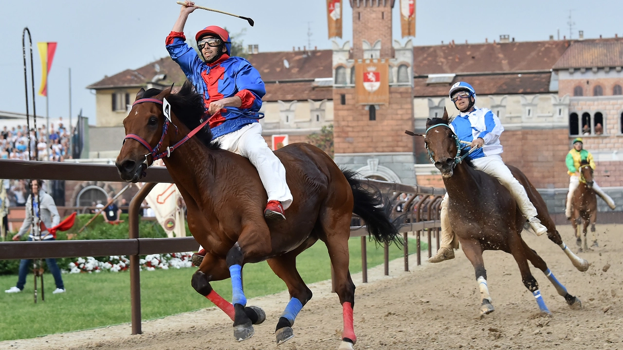 Palio di Legnano, la Flora in primo piano