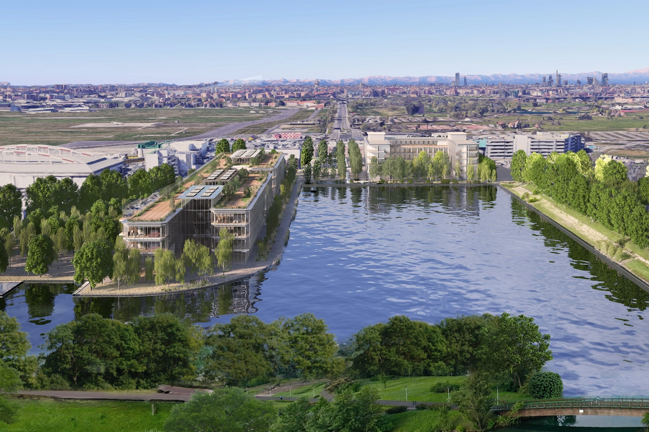 Il Lad, quartiere del futuro tra tecnologia, nuovi edifici, aree verdi tra l'aeroporto di Linate e l'Idroscalo