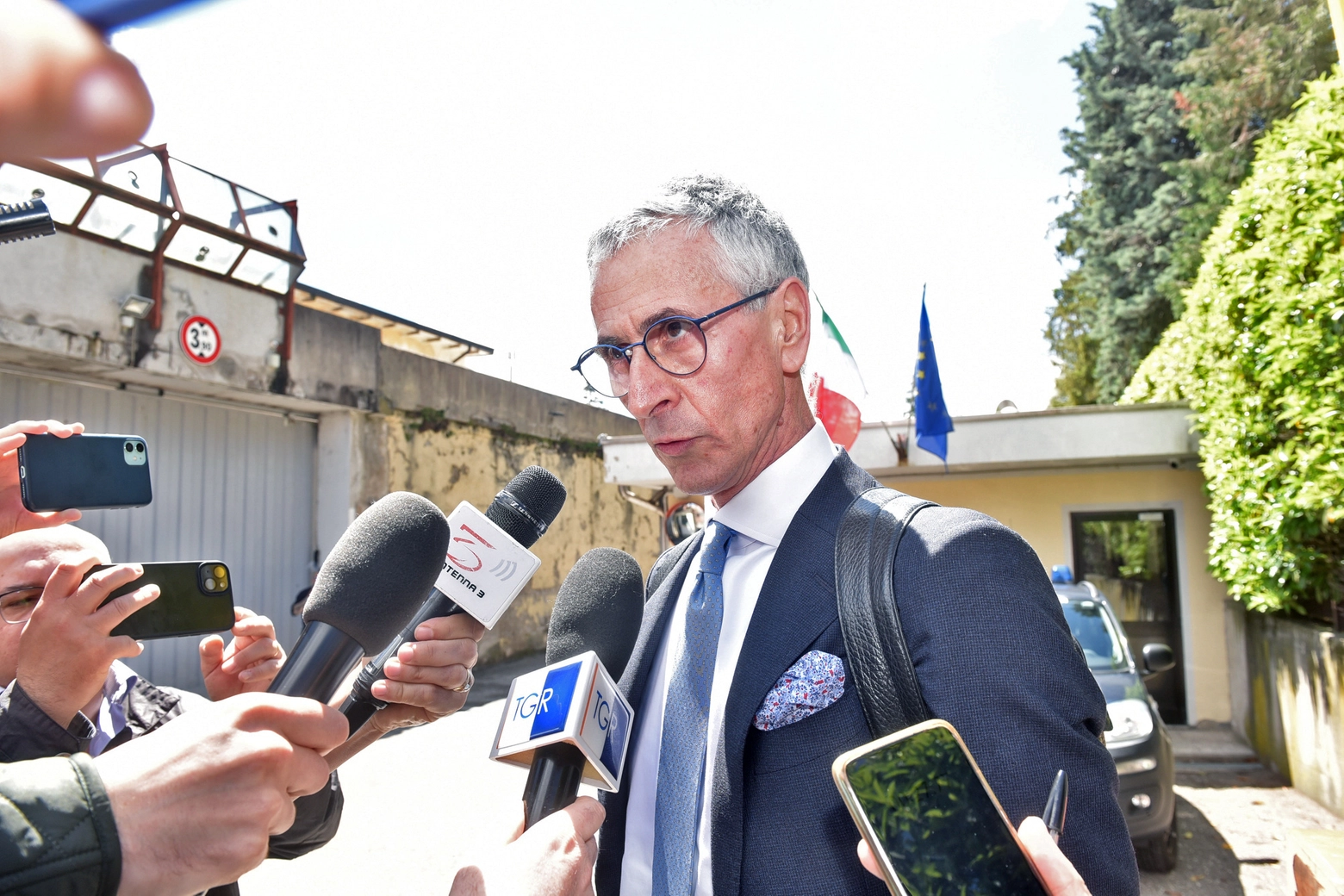 L'avvocato Fabrizio Busignani, difensore di Manfrinati