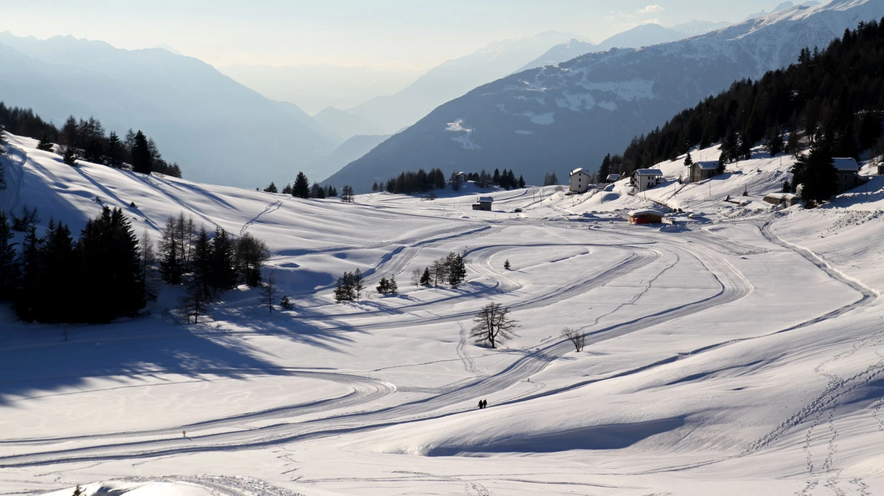 L’anello innevato di Trivigno L’anello innevato di Trivigno