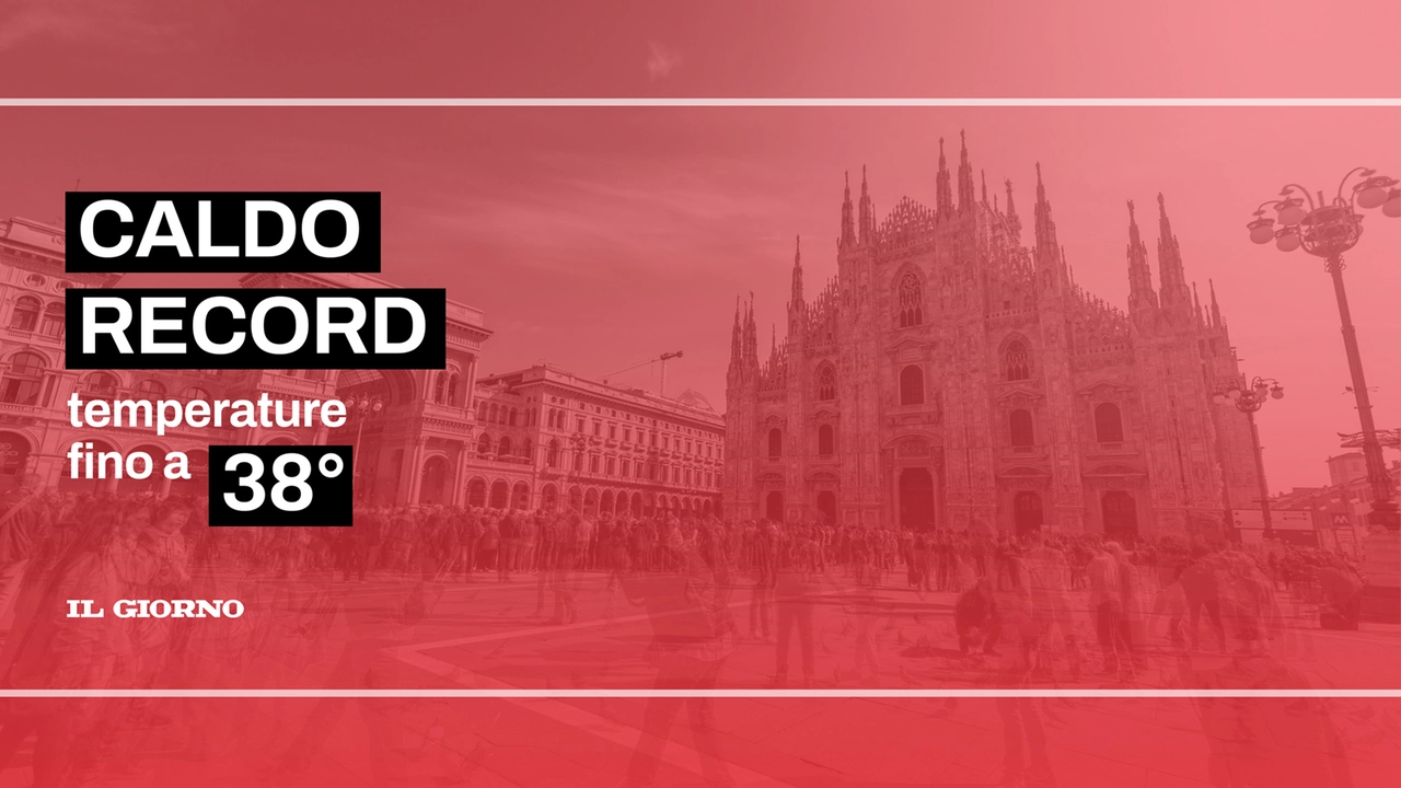 Caldo record a Milano e in Lombardia fino a Ferragosto