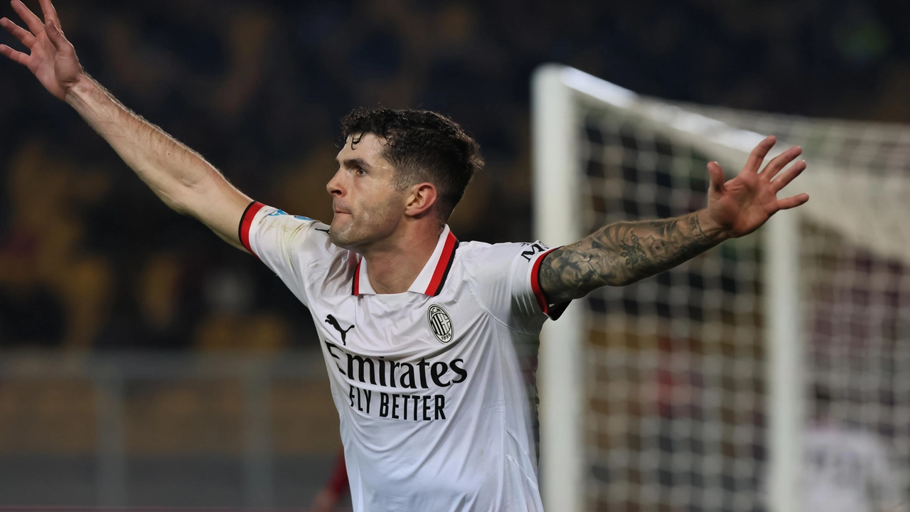Christian Pulisic: doppietta per il Capitan America del Milan nella vittoria in rimonta di Lecce Christian Pulisic: doppietta per il Capitan America del Milan nella vittoria in rimonta di Lecce