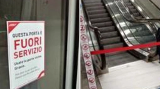 Una delle scale mobili della nuova linea M4 “fuori servizio”: non è stata l’unica Una delle scale mobili della nuova linea M4 “fuori servizio”: non è stata l’unica